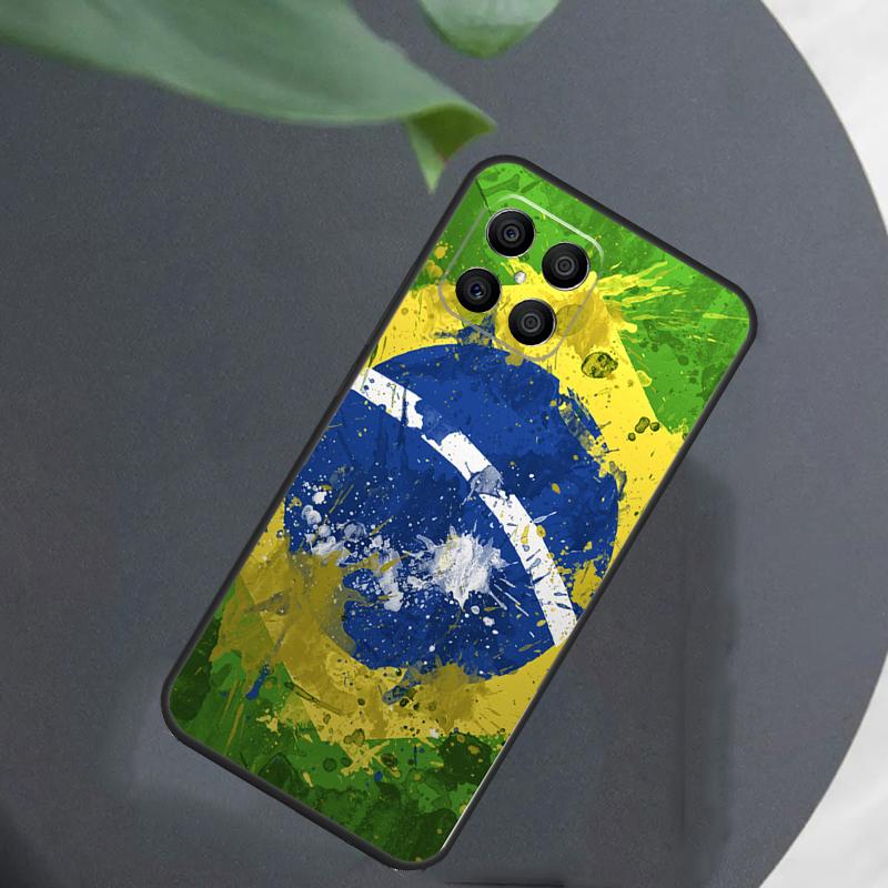 Brazil Brazilian Flag For Honor Magic 5 6 7 8 Pro Case For Honor 400 200 50 70 Lite X8c X8b X9a X9b X9c X9d Win RT
