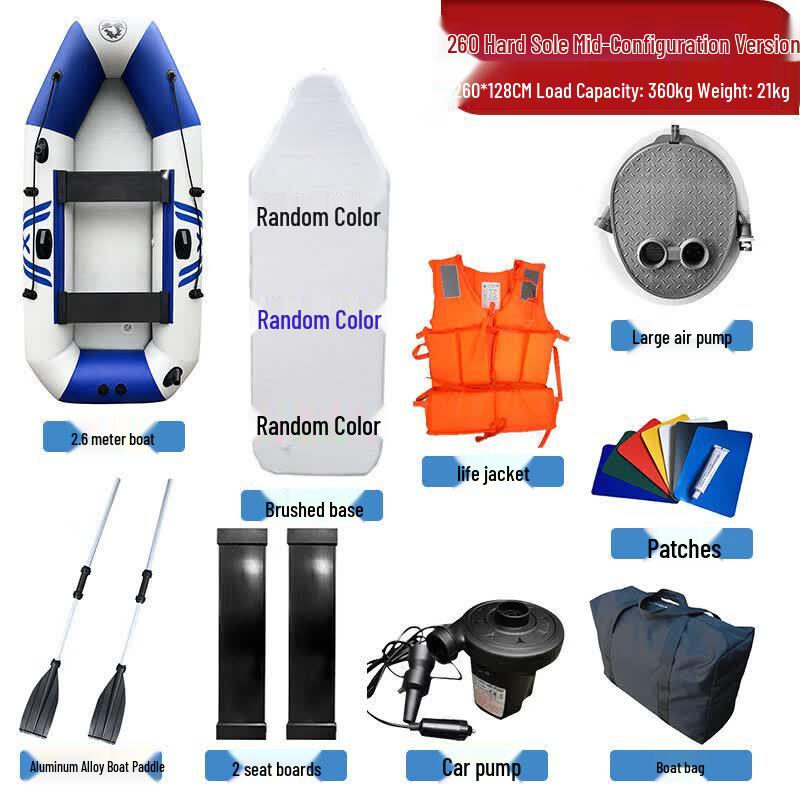 Wonder Island Explorer 260 Inflatable Fishing Boat