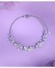 Exquisite S925 Sterling Silver Violet Bracelet for Women - Elegant Design, Perfect Gift for Best Friend or Girlfriend’s Birthday