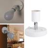 Vintage Retro Lamp Base E27 Ceiling Light Wall Mounted Lamp Bulb Holder Socket 180 Degree Rotating for Bedroom Office F7M3