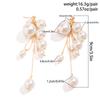 Elegant Imitation Pearl Ball Tassels Drop Earrings for Women Trendy Ladies Long Earring Hanging Accessories 2026 Fashion Jewelry