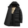 Graphene Hooded Down Cotton Jacket for Winter Men's Clothing, Hooded, Loose, Cold Resistant, Warm and Thick Cotton Jacket