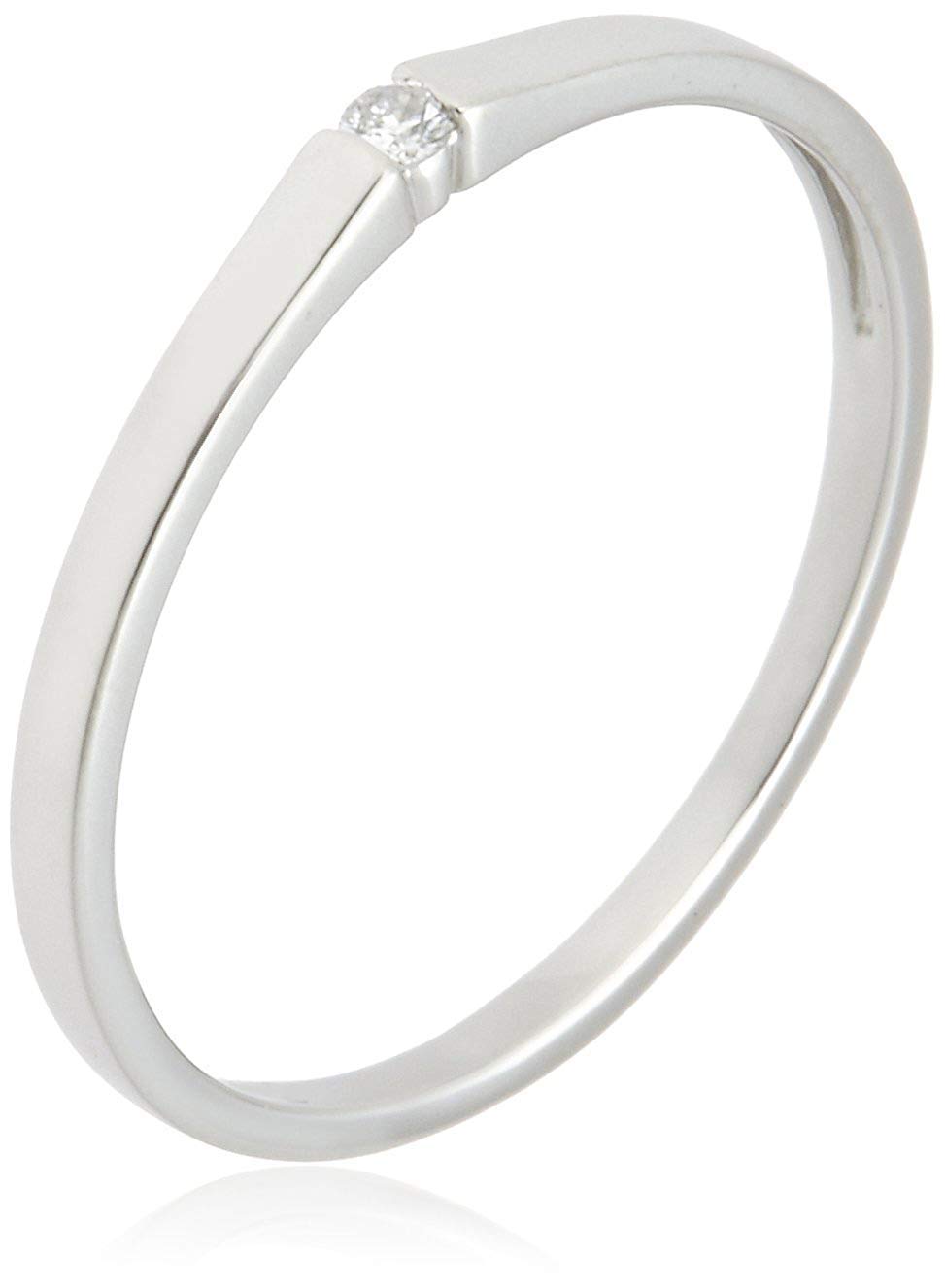 

Кольцо из платины 950 пробы с бриллиантом, японский размер, чистота 0,02 карата (r-hhrh-di, 14) платиновый