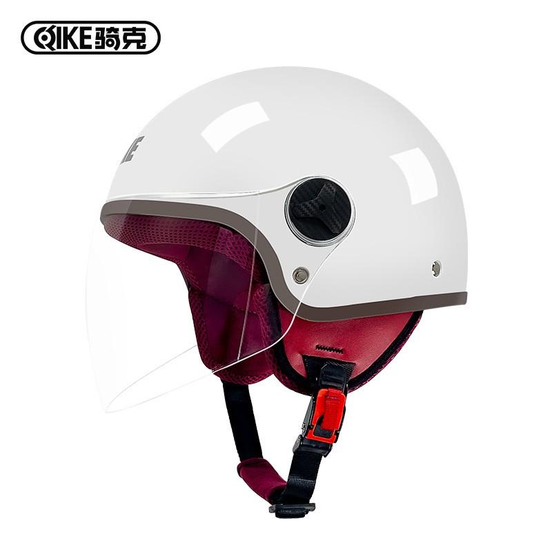 3/4 Open Face Motorcycle Helmet Men Women Universal Fit All Season Vintage Style Scooter Safety