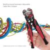 METERK Professional 4 In 1 Wire Crimpers Engineering Ratcheting Terminal Crimping Pliers Bootlace
