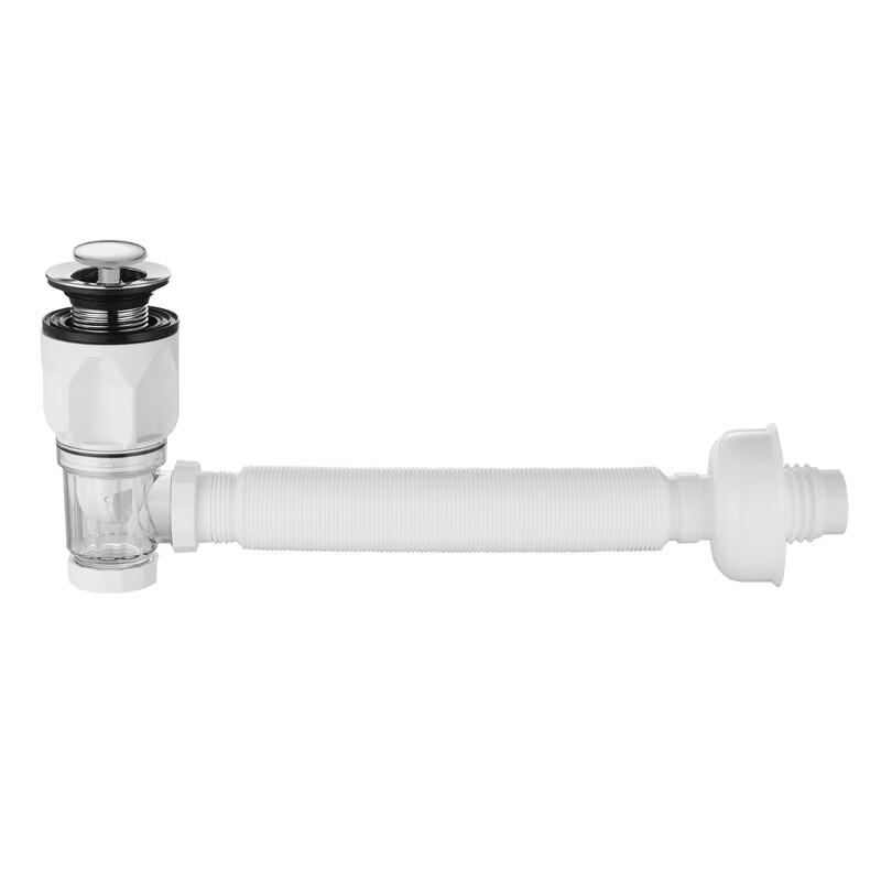 Xuanyong No-Glue Bathroom Basin Pop-up Drain Odor Trap Kit