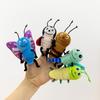 Family Finger Puppet Set for Parent-Child Play - Early Education & Kindergarten Teaching Aids