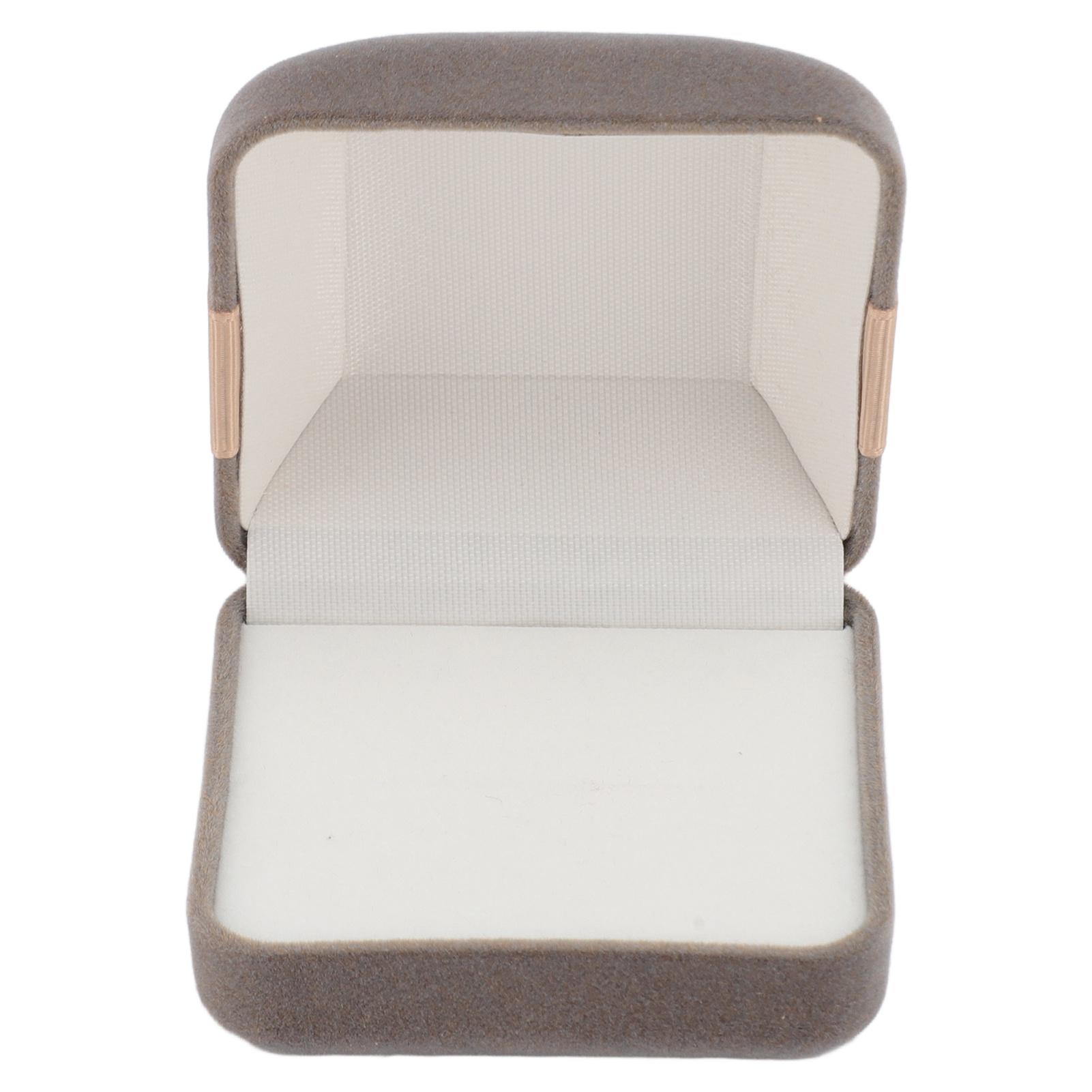 

Бархатный чехол для подарочной коробки для ювелирных изделий, устойчивый к царапинам, с мягкой подкладкой, элегантный бархатный чехол для хранения ювелирных изделий для P Ring Box