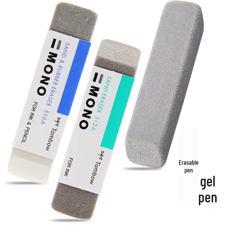 

Япония Стрекоза TOMBOM Матовый ластик: Песочный ластик для ручек и перьевых ручек ES-512A/ES-510A ES-510A (White + Gray)