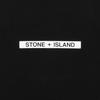 STONE ISLAND T-Shirt Round Neck Letter Pullover Short Sleeve Kids Tops Black 781621059-V0029