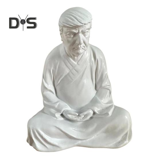 

Статуэтка 45-го президента США, сидящая, кандидат в президенты США, статуя из смолы, скульптура, украшение для домашнего офиса, рабочего стола, орнамент белый