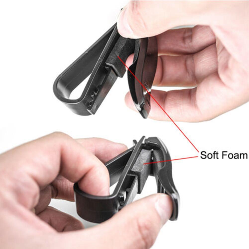 Car Glasses Clip Black Card Holder Glasses Mount Parts