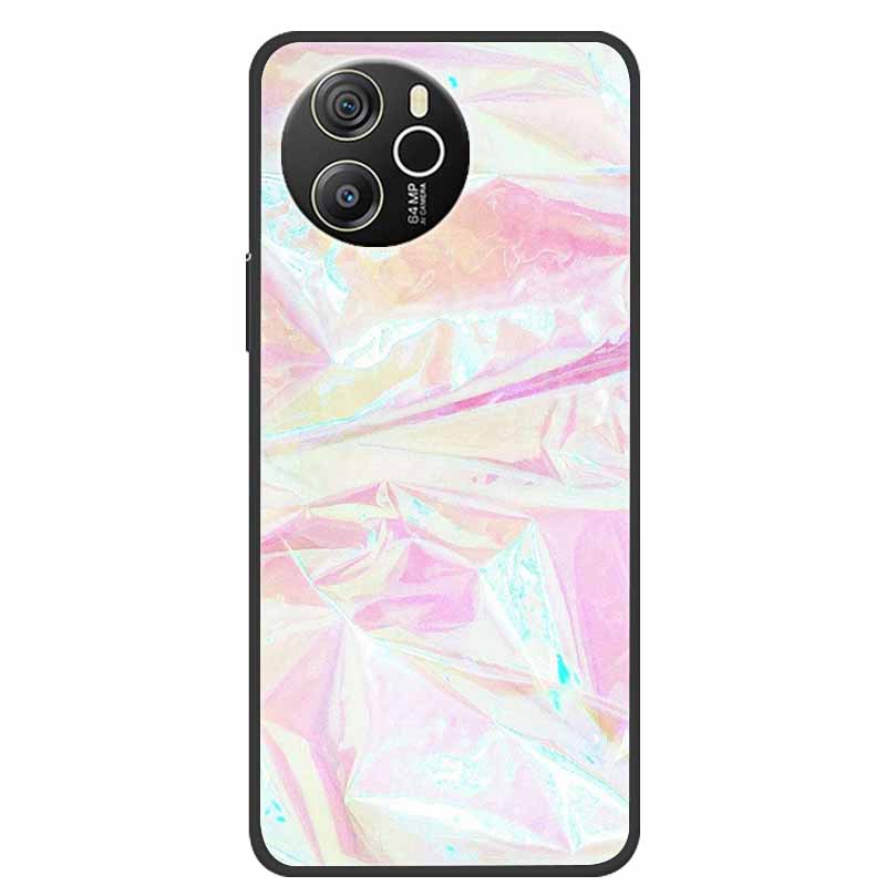 Case For Blackview Shark 8 TPU Soft Silicone Back Cover For Blackview Shark8 Phone Cases Marble Painted Colorful Bumper New Capa