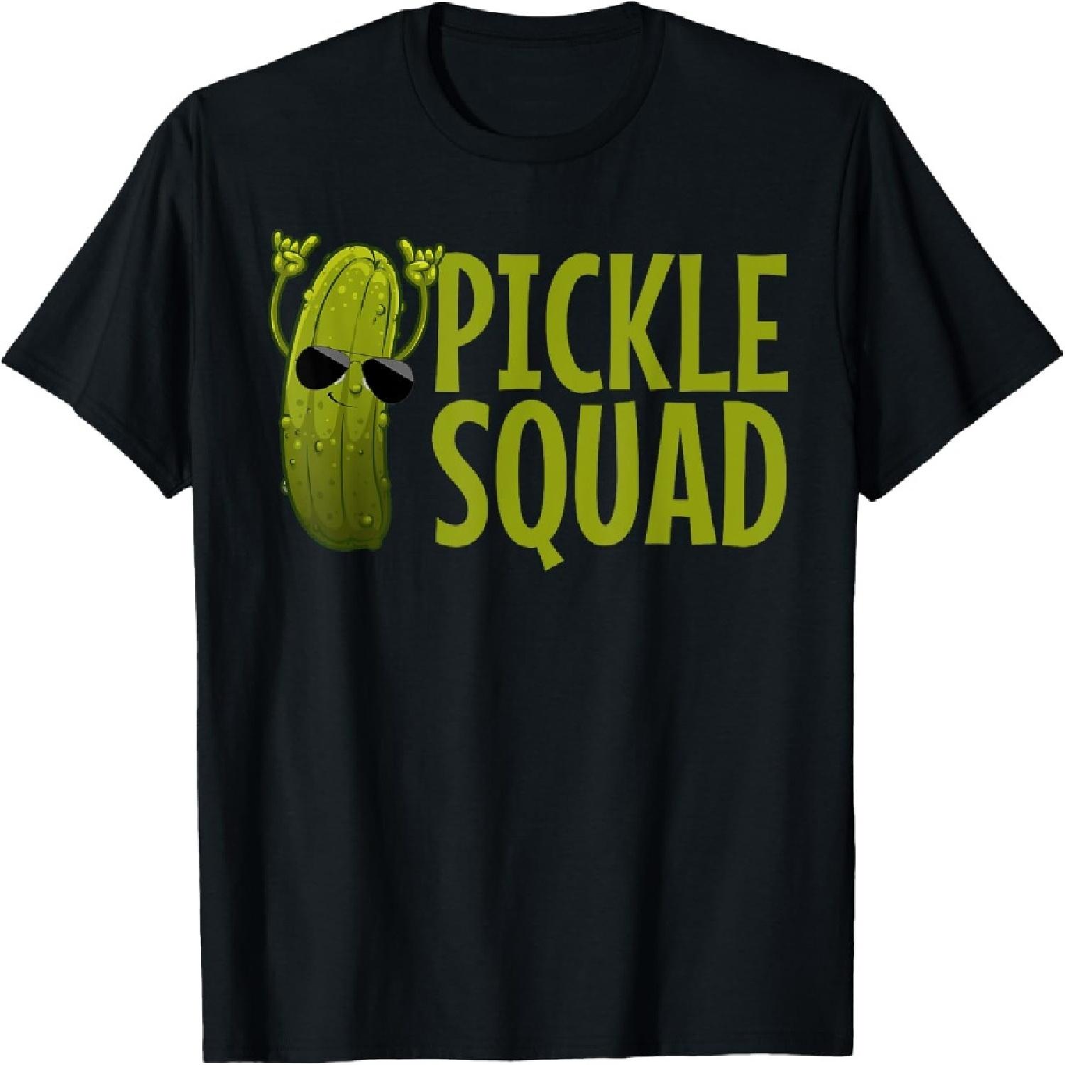 Cute Pickle Design For Men Women Kids Cucumber Pickle Lover T-Shirt XXXXXL разноцветный