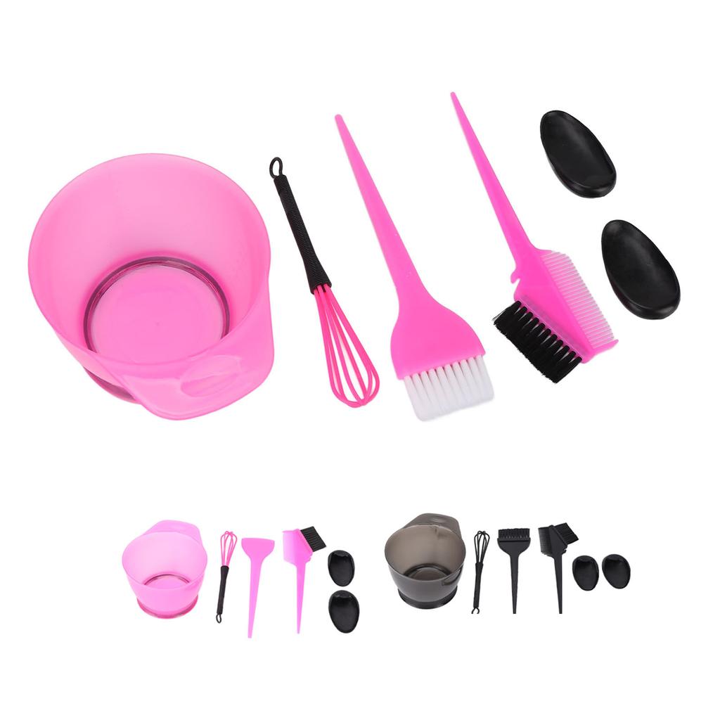 Hair Coloring Dyeing Kit Professional Salon Portable Ear  Dye Brush Mixing Bowl Tool Set