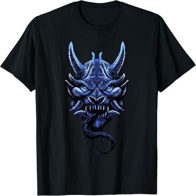T-shirt z demonem Oni(3)