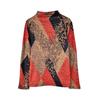 Women's Fleece-Lined Half-High Collar Long-Sleeve Top for Autumn/Winter 2026
