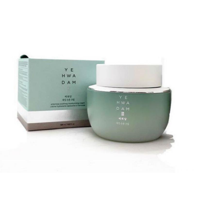 Yehwadam Mugwort Hydrating Cream 120ml Korean Moisture Skincare