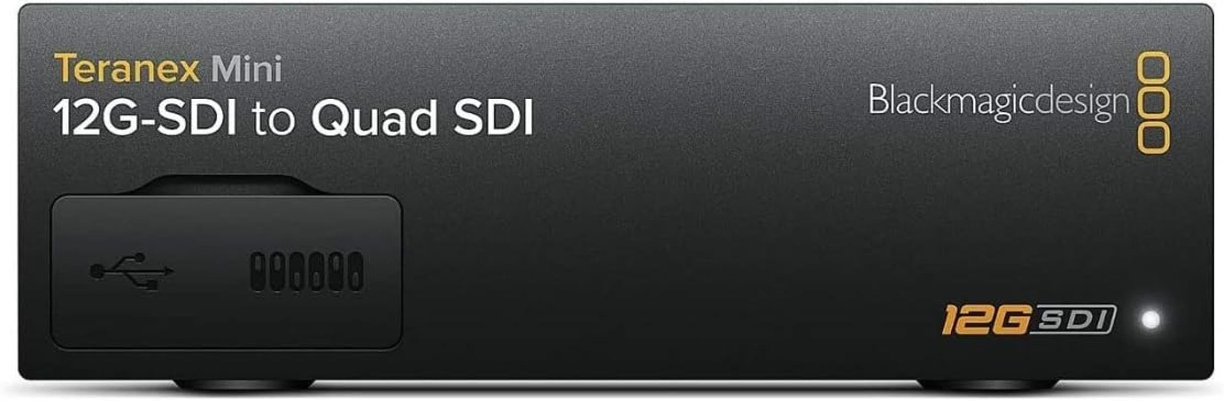 

Blackmagic Design Teranex Mini to Quad SDI Black - 12G-SDI [Item]