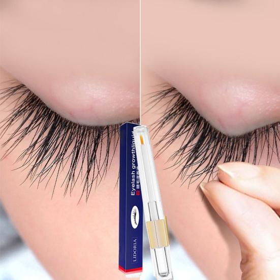 Yousheng 5ml Eyelash Enhancer Liquid Good Ductility Moderate Long Lasting Durable Natural Cosmetics Accessory Wide Application Eyelash Care Growth