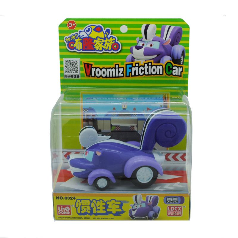 

Большой!!! Аниме Врумиз Классический Кавай Южная Корея Фрикционные Инерционные Машинки Мультяшные Игрушки Для Детей подарок Детские Заводные Игрушки фиолетовый