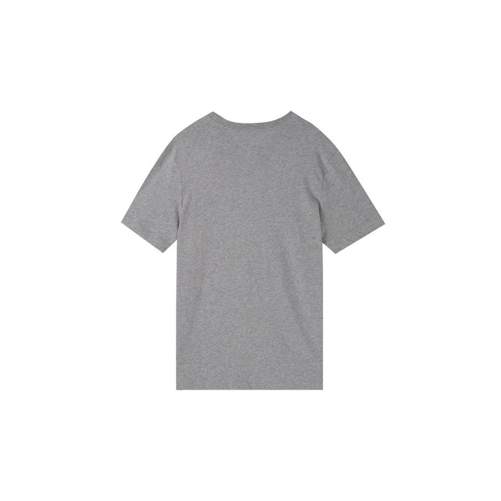 Nike Men's Retro Logo Print Short-Sleeve T-Shirt in Grey