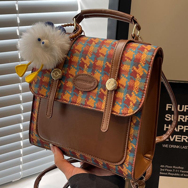 High-end Niche Backpack for Women Crossbody Bag for Women Fashionable Versatile Fashion One-shoulder Handbag for Women