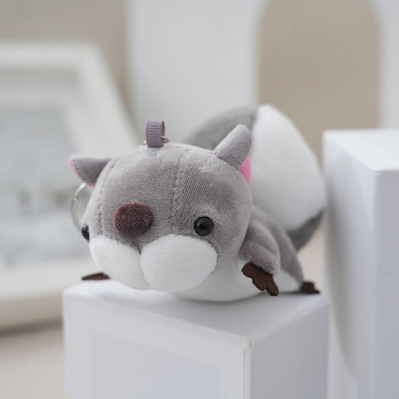 Soft Super Plush Squirrel Keychain Cute And Charming Squirrel Doll Pendant For Phone Accessories