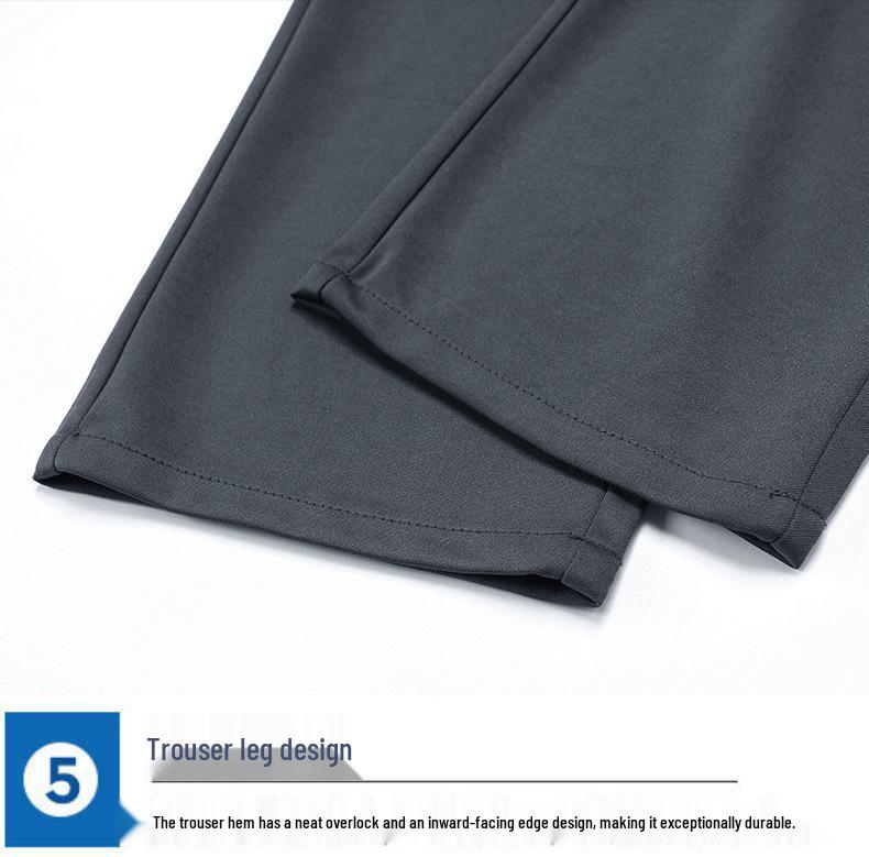 Herren Hohe Elastizität Dicke Lässige Jogginghose - Herbst/Winter Locker Gerades Bein mit Elastischem Bund, Hoher Taille und Ideal für Mittelalterlichen Komfort.