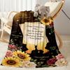Mom's Gratitude And Love Blanket Suitable for Sofas,travel, Living Rooms Also a Good Gift for Friends and Family Suitable for All Seasons.