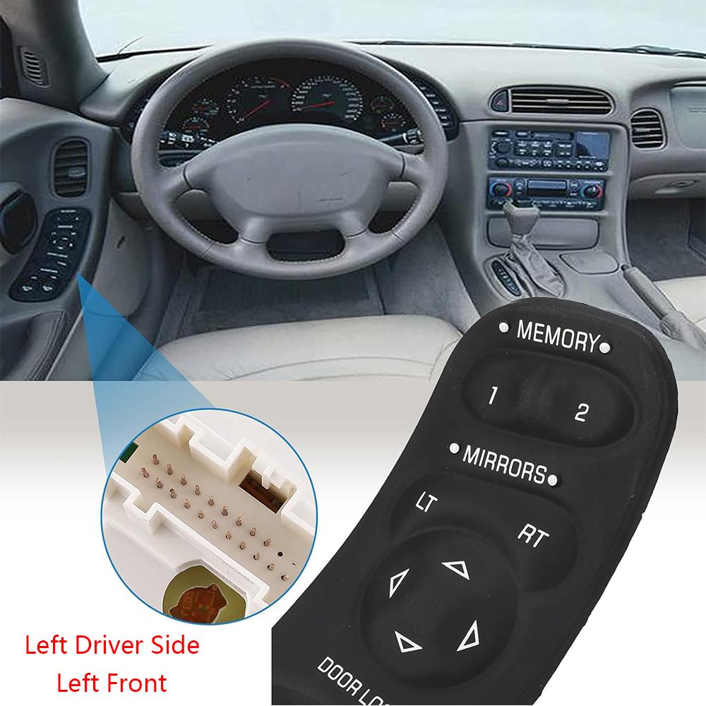 19209381 12135165 Left Driver Side Master Power Window Switch for Chevrolet