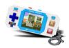 Tetris Pixel Officially Licensed Tiny Tetris Video Strategic Puzzle Game with 10 Bonus Portable Keychain Arcade Game for Kids and Adults Player Game,
