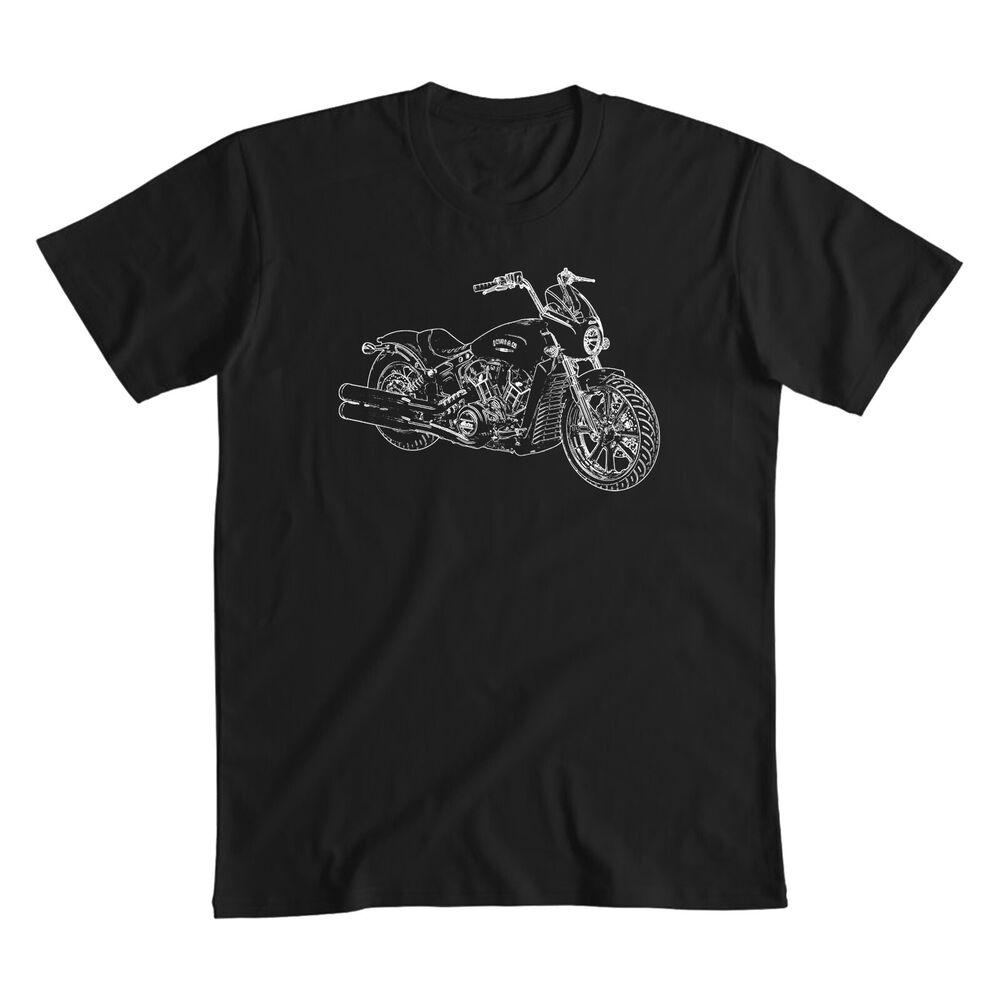 

Футболка унисекс с логотипом Indian Scout Rogue