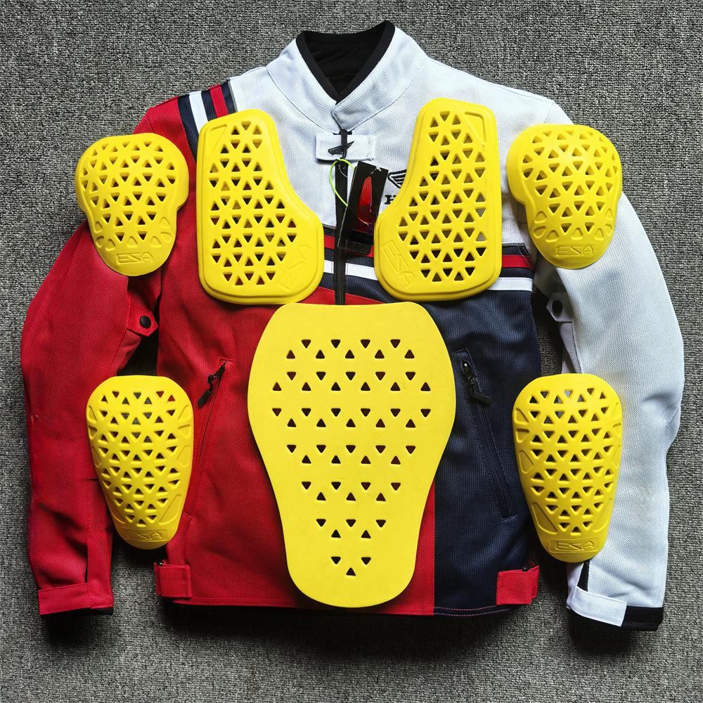 Summer Motorcycle Riding Protective Clothing, Mesh Breathable Racing Motorcycle Travel Commuting Clothing, Shockproof and Wear-resistant