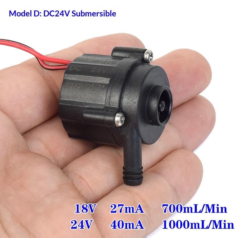 Mini Brushless Water Pump IP67 Waterproof Silent Sealed Centrifugal Circulation Pump for Indoor Tabletop Fountain Fish Tank