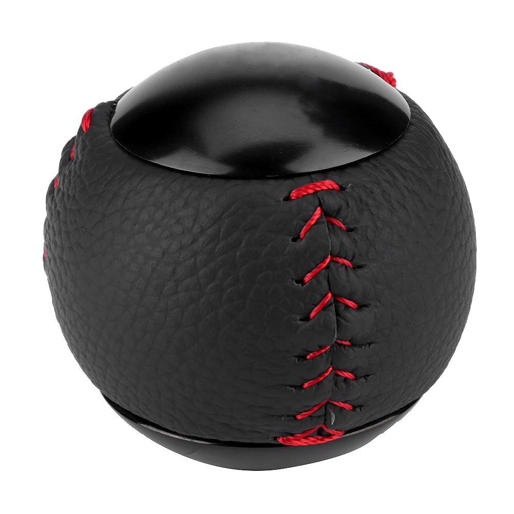 

Ручка переключения передач, кожаный рычаг переключения передач M10 x 1,5, подходит для HONDA CRZ Civic Type R FA5 FG2, черный 6 чёрный