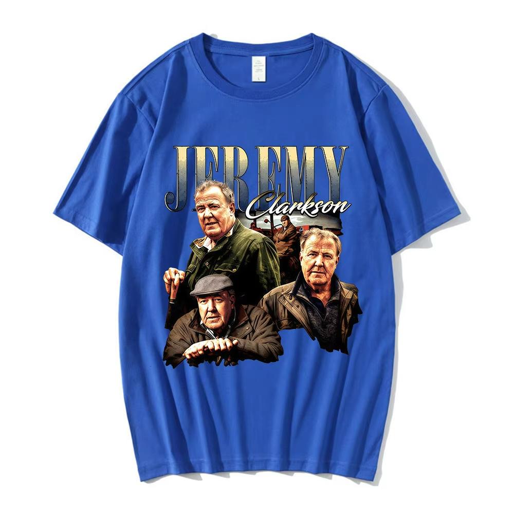 Jeremy Clarkson Graphic Tshirts Unisex Women Clothing Fashion Vintage Short Sleeves Oversized T Shirts Cotton Casual Tshirt Tops