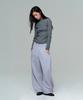 ERA Women Fitted Cable Zip Knit - Gray