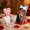 1Pc love mobile phone holder ornament, tablet PC holder, theme mobile phone holder, unique desktop decoration