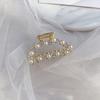 New Luxury Pearl Rhinestone Grab Clip South Korea Bangs Clip Hair Clip Hairpin Diamond Hairpin Hairpin Women Barrette Hair Claw