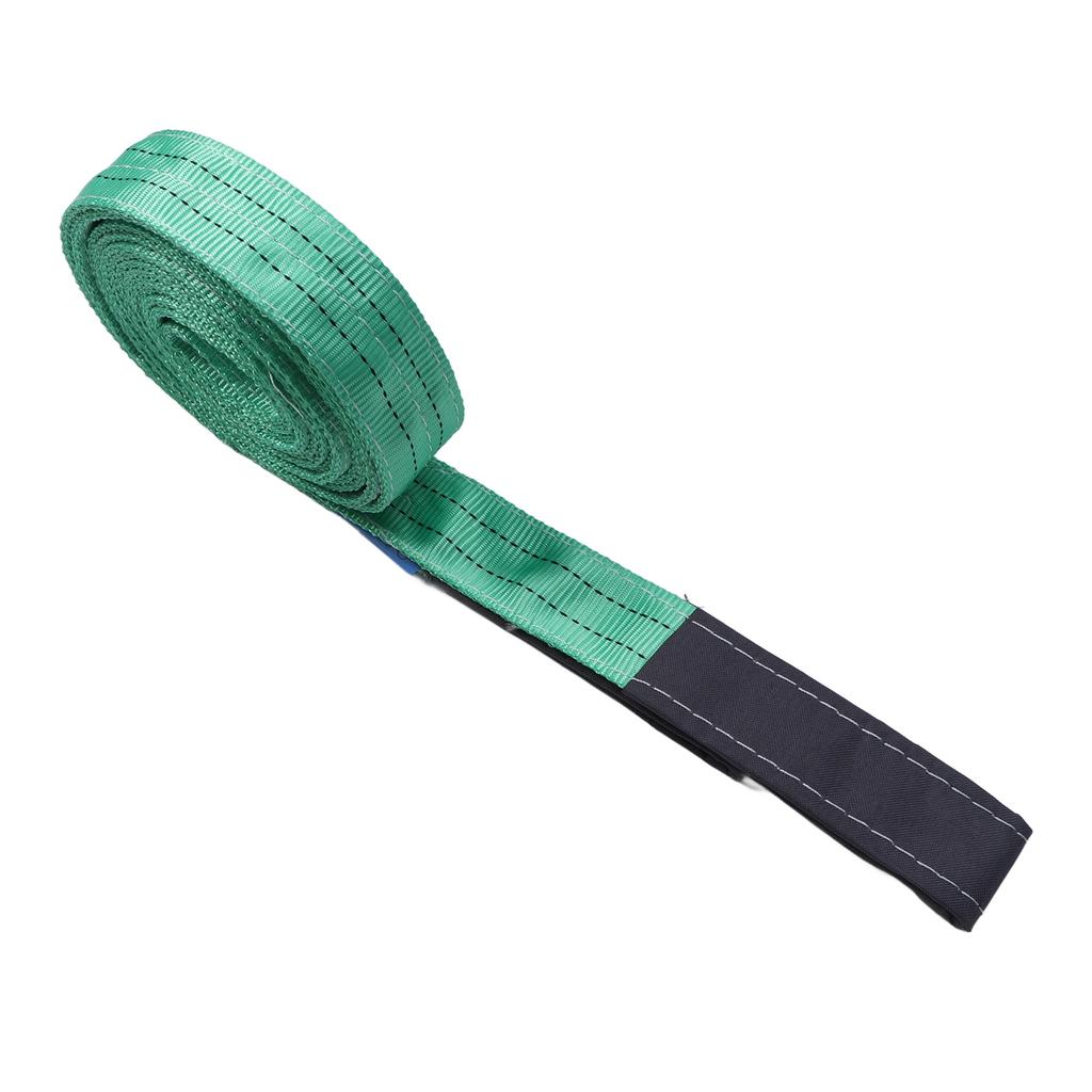 Pas zawiesiowy 6M 2T Nośność Wzmocniona pętla Poliester Wysoka wytrzymałość Zawiesie do podnoszenia dla wciągnika dźwigowego