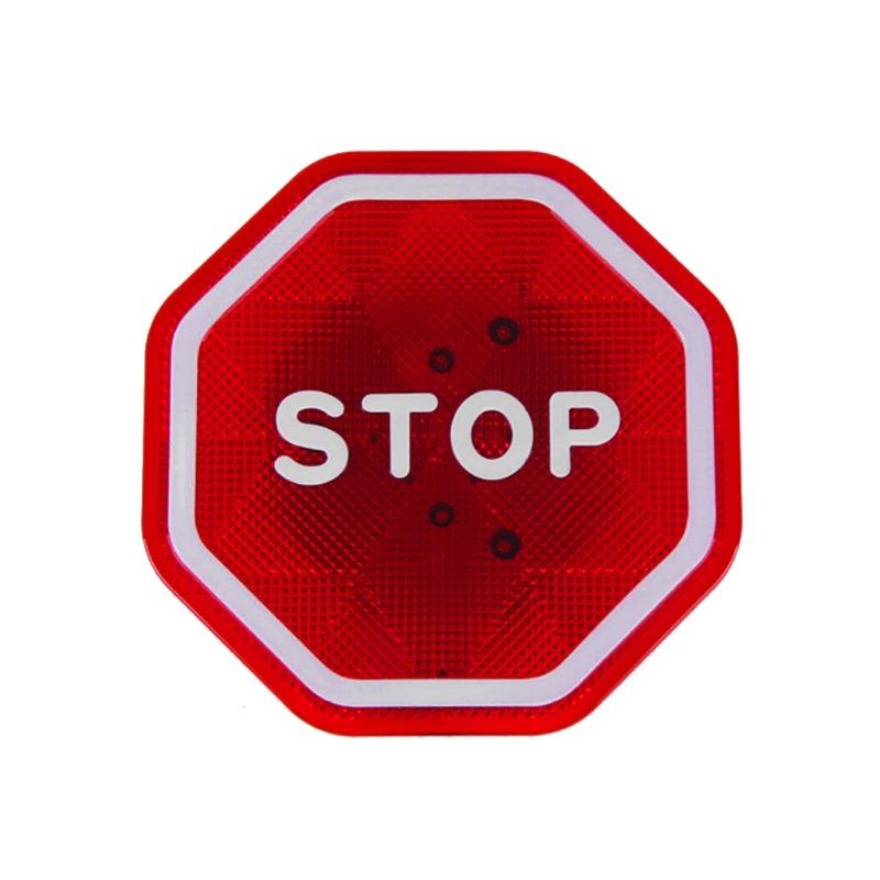 

Q9QD Автомобильный мигающий светодиодный свет Гараж Парковочный сигнал Знак остановки Светодиодный знак остановки Ассистент парковки для гаража мигает