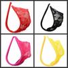 Cherry Temptation Men's Lace C-String Thong - Invisible Erotic Underwear