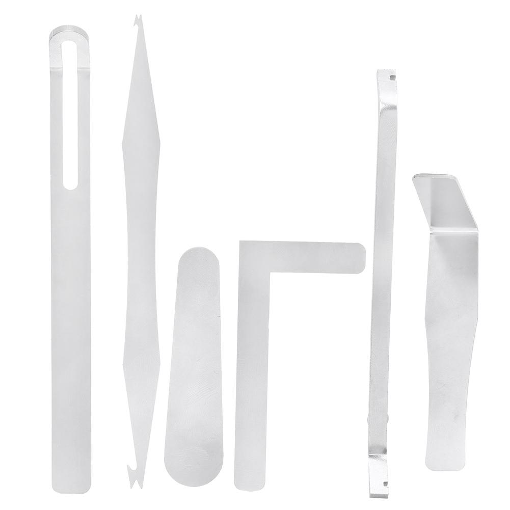 

6 шт. Инструмент для ремонта саксофона для флейты, пикколо, аксессуары для музыкальных духовых инструментов