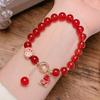 Pendant Burst Bead Bracelet Lucky Cat Beads Bangles Delicate New Snake Year Bracelet  New Year