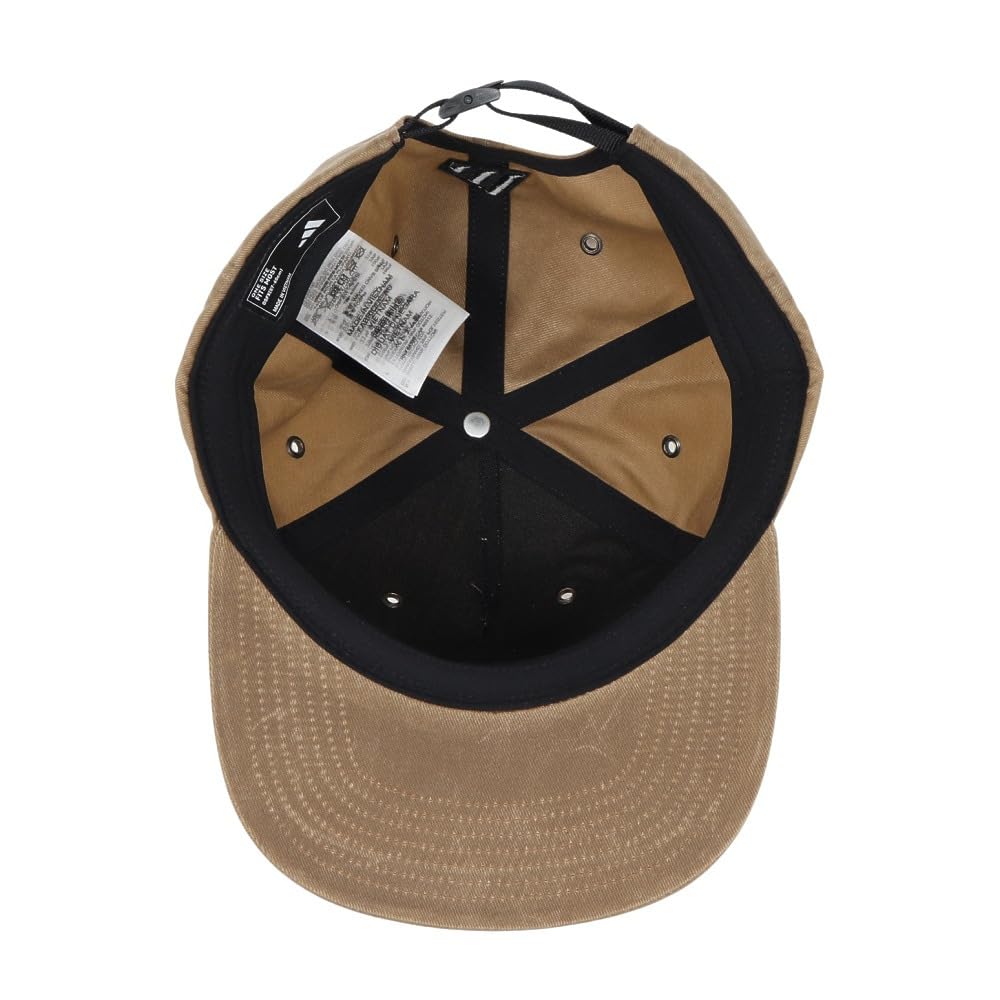 Adidas Golf Waxed Canvas Flat Bill Hemp Golf Cap