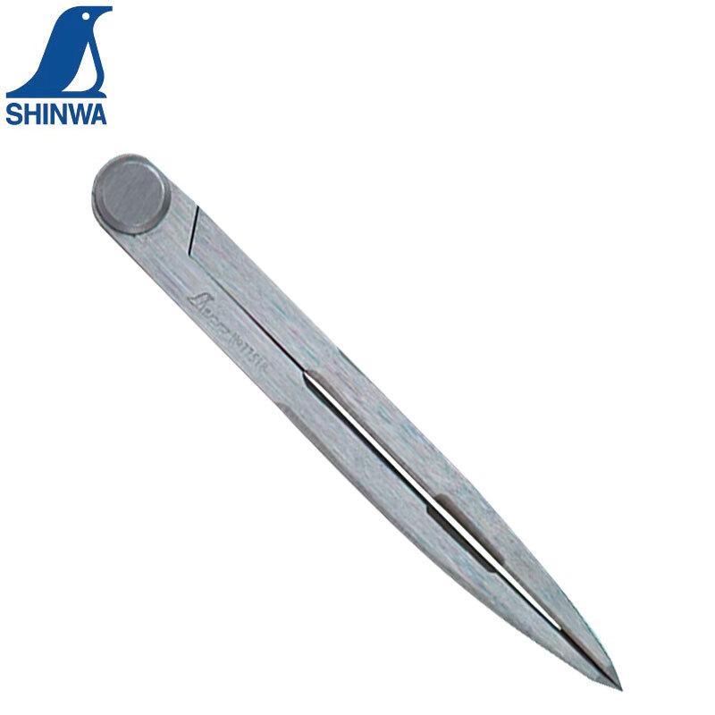 SHINWA Carbon Steel Spring Compass & Gauge