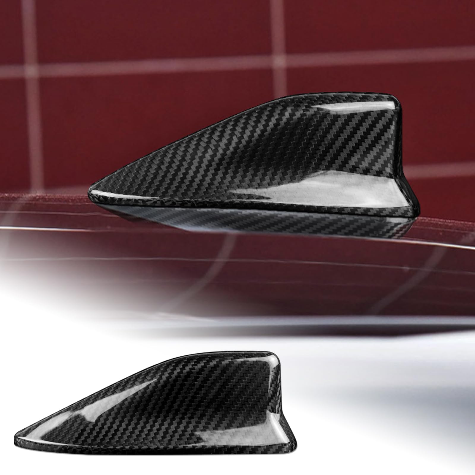 

AIRSPEED Toyota 86 ZN6 Subaru BRZ ZC6 Эксклюзивные аксессуары Наружные детали Жесткий углеволокно Крышка антенны в виде акульего плавника Антенна для автомобильного радио Водонепроницаемая чёрный