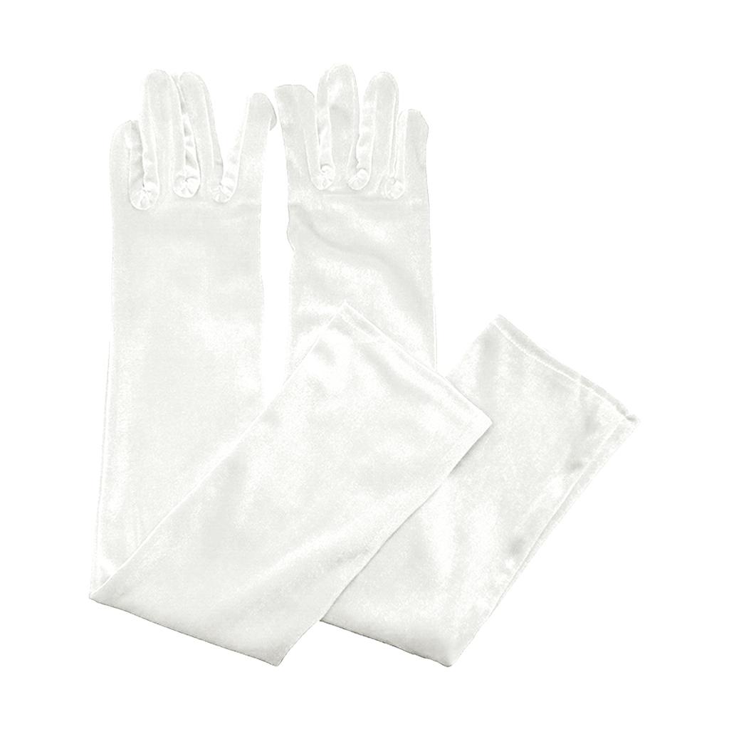 Wedding Gloves Proms Gloves Pleuche Long Gloves for Opera Women Lady Theme Proms Costume Accessories