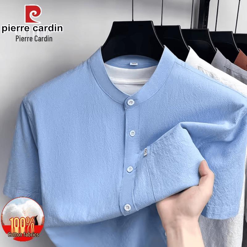 Pierre Cardin Men s Pure Cotton Short Sleeve Shirt 3XL/43